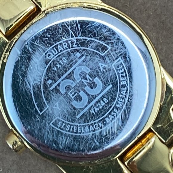 Vintage Yema French Designer Gold Plated 10 micron Quartz Watch - Picture 7 of 8